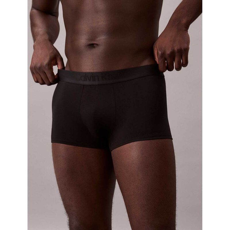 Calvin Klein CK Black Low Rise Trunks - 3 Pack image number 2